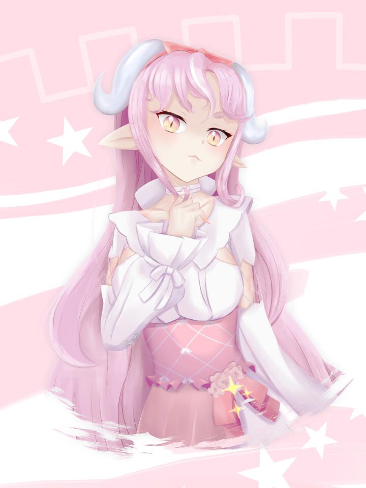 Azalea Satella art raffle prize